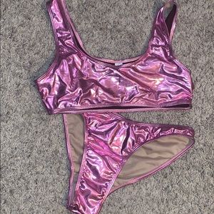 Fashion Nova Calling All Angels Bikini Set